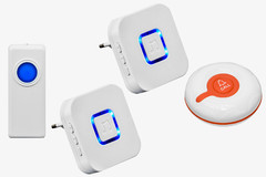 Фото Wireless doorbell kit Doorbell button + R300 + 2 Doorbell Receiver
